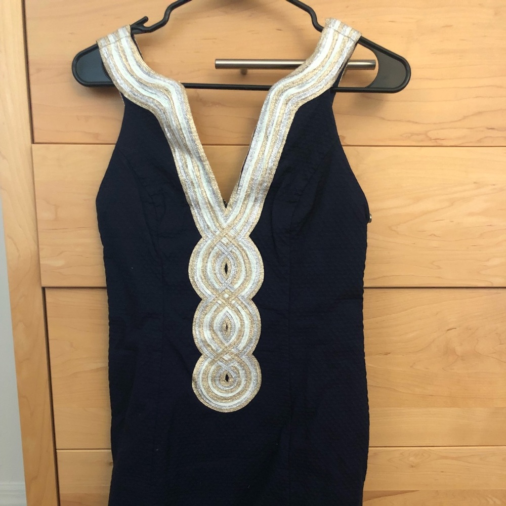Lilly Pulitzer Navy Blue Dress